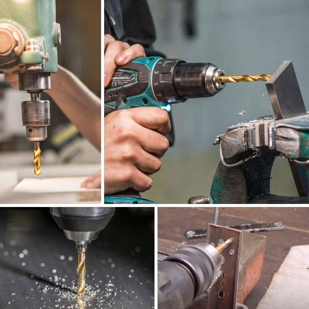 OWRONLINE - High speed steel hexagonal shank 3 in 1 composite wire drill - owronline