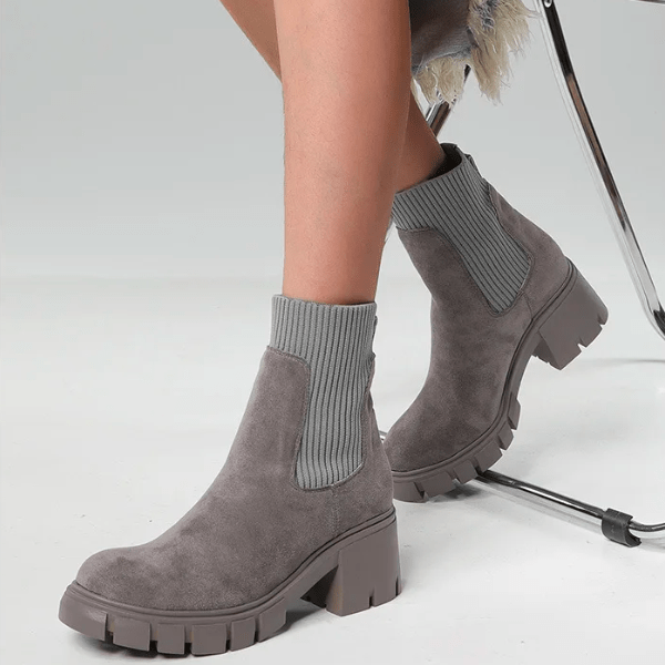 New Autumn And Winter Suede Boots