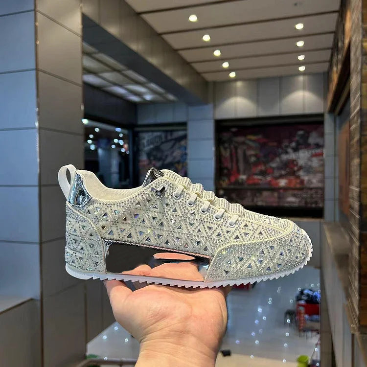 💥Owronline👟Diamond-encrusted Sneakers for Men
