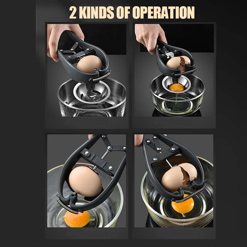 Owronline - Multifunctional 2-in-1 Egg Opener-Super Amazing Egg Beating Tool