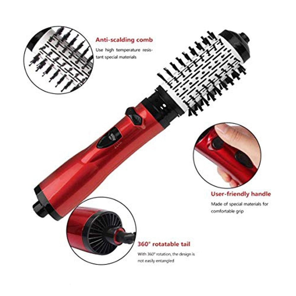 Owronline - The Hair Wizard, All-in-One Styler for Drying, Curling, and Straightening Hair