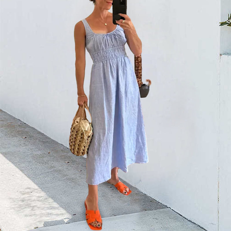Owronline - Women's Smocked Dress