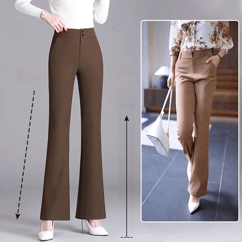 Owronline - Women’s Fashion Elegant Flare Trousers