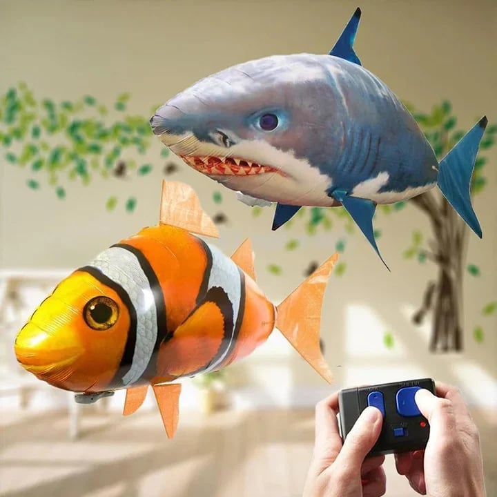 🔥Last day! 💥Special sale - Remote Control Flying Shark - owronline