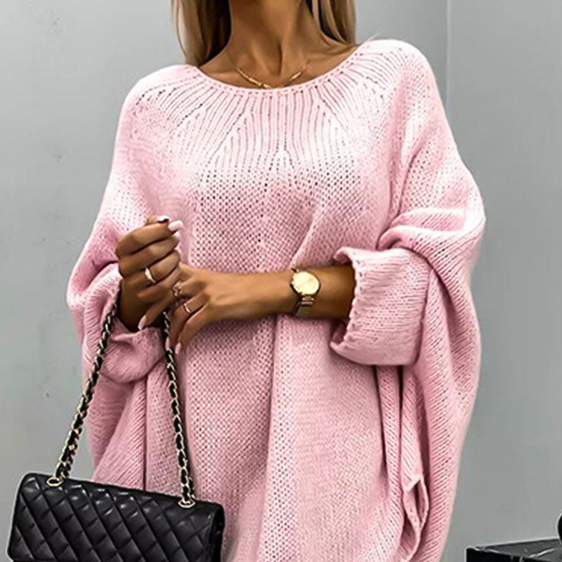šHOT SALEš Womenās Elegant Knitted Cape Sweater