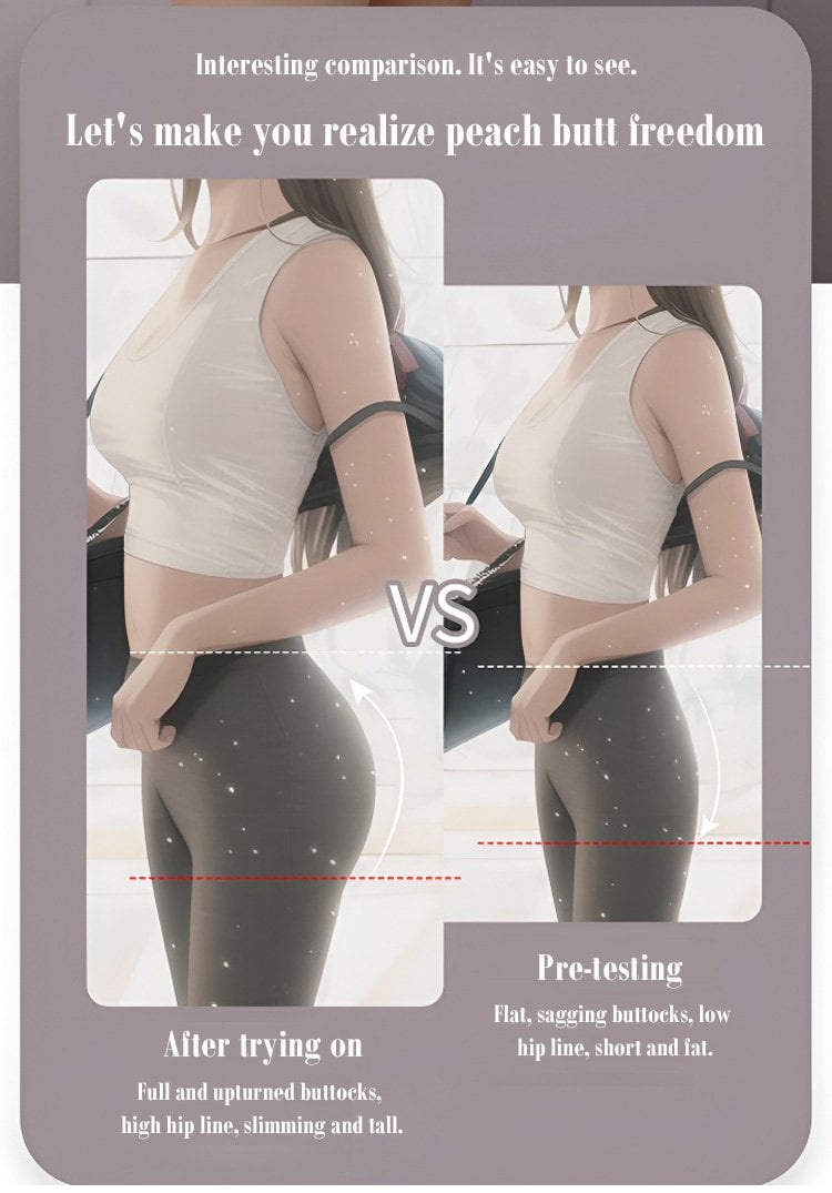 Owronline - Latex False Buttocks Square Angle Underwear