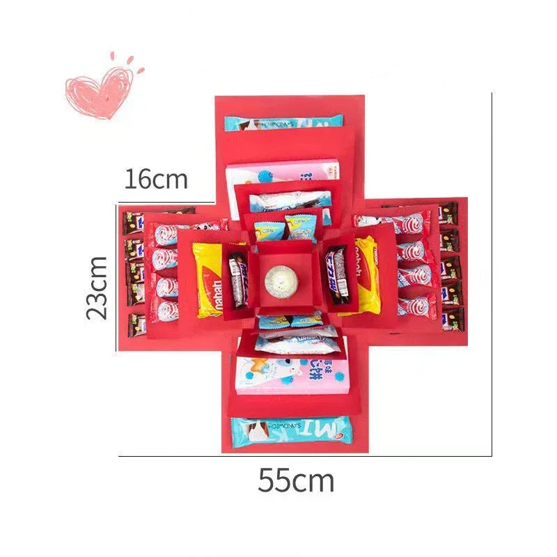 💥Owronline✨Surprise Explosion Gift Box Kit