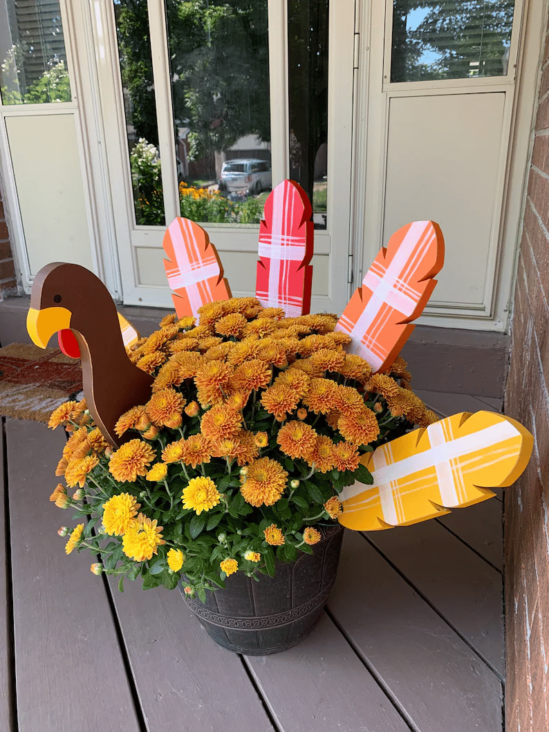 Owronline - Fall Decor Thanksgiving Turkey