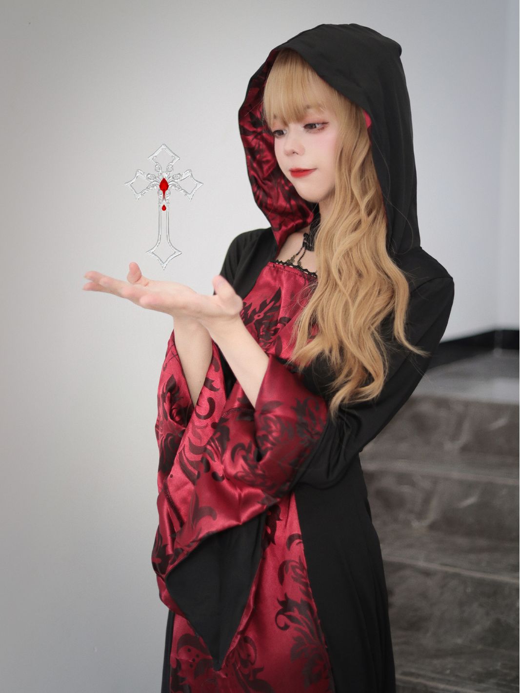 Owronline - Halloween Cape Vampire Cosplay Costume