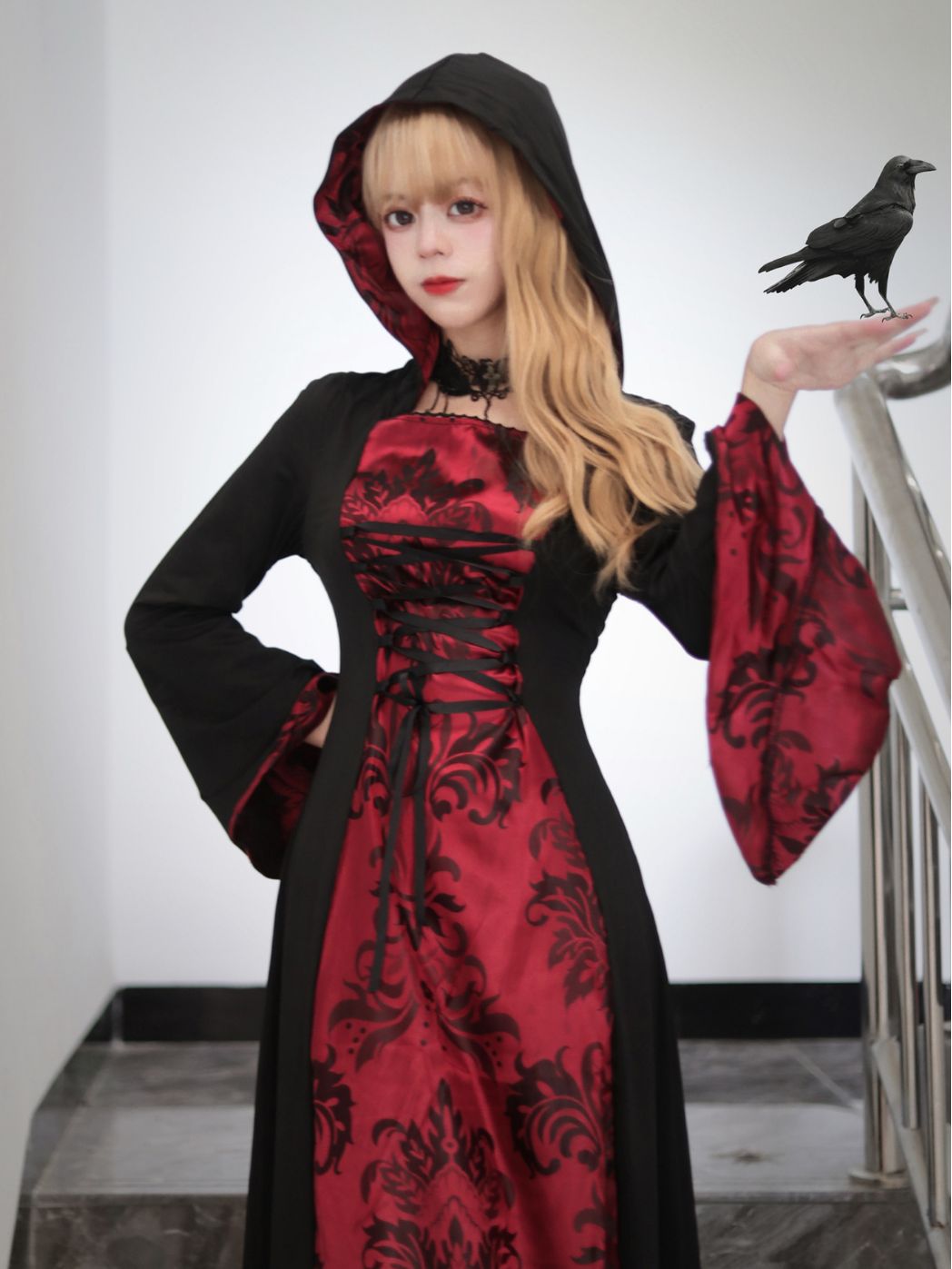 Owronline - Halloween Cape Vampire Cosplay Costume