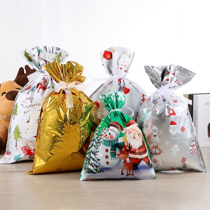 Owronline - Christmas Drawstrings Gift Bags