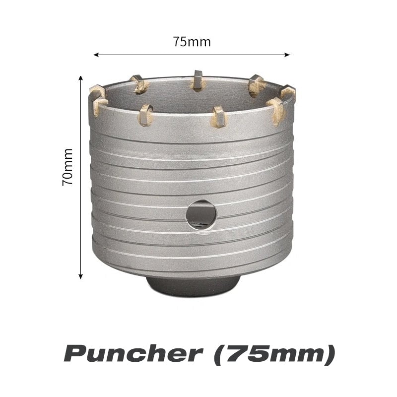 Owronline - Impact Resistant Wall Puncher Electric Drill Accessories