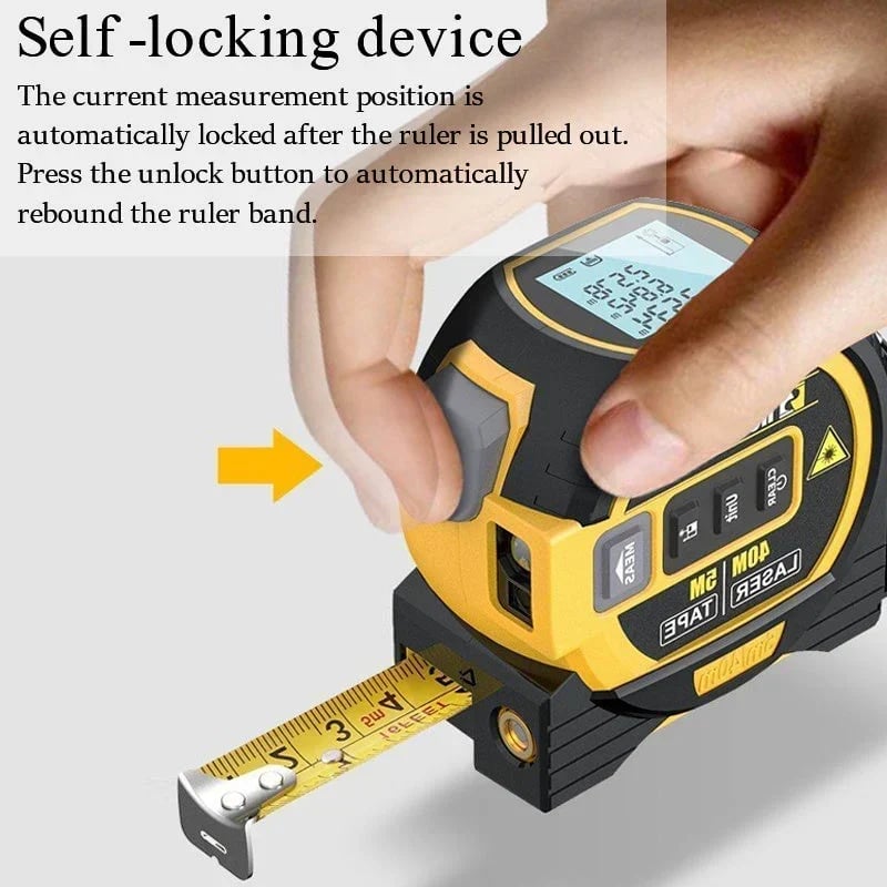 Owronline - Measurin Sight 3-In-1 Infrared Laser Tape Measuring