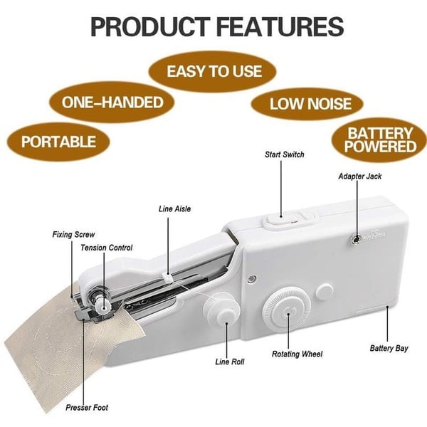 💥This week's specials - Portable Handheld Sewing Machine - naotstore