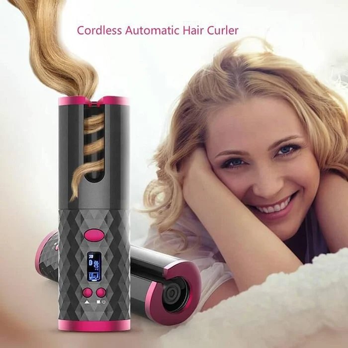 Owronline - Auto Rotating Ceramic Hair Curler