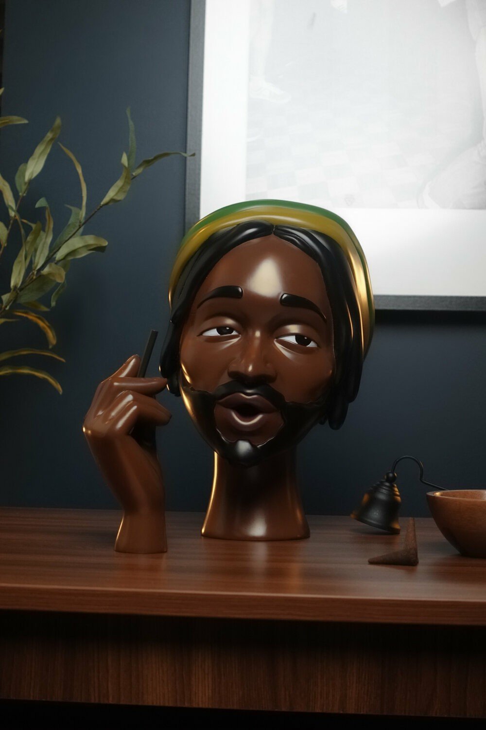 OWRONLINE - Head Incense Burner Black Woman