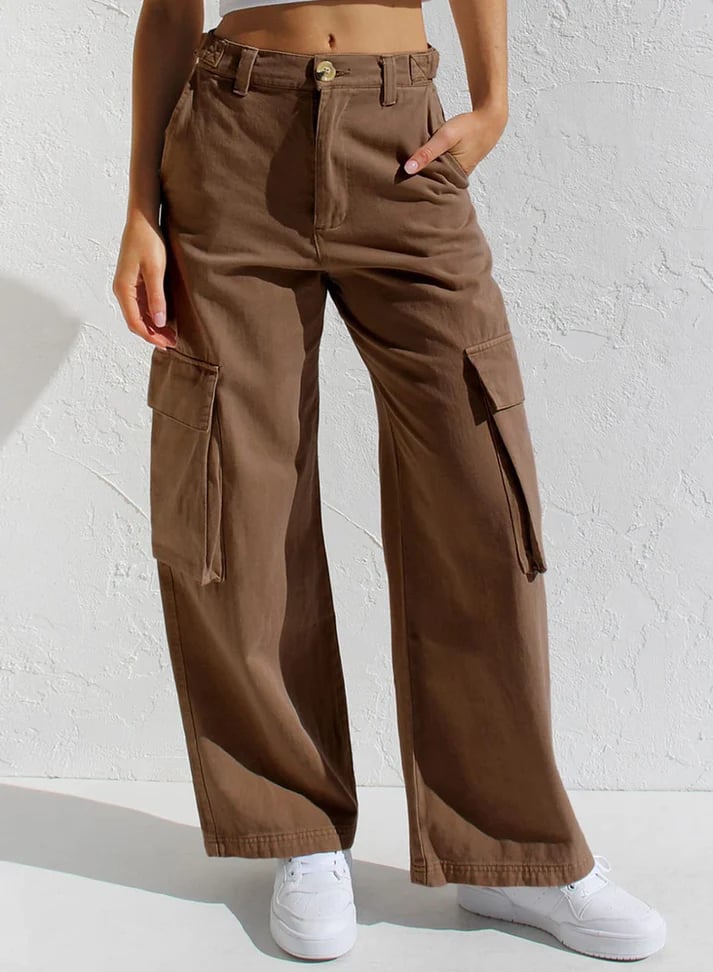 Owronline - Adjustable Straight Fit Cargo Pants