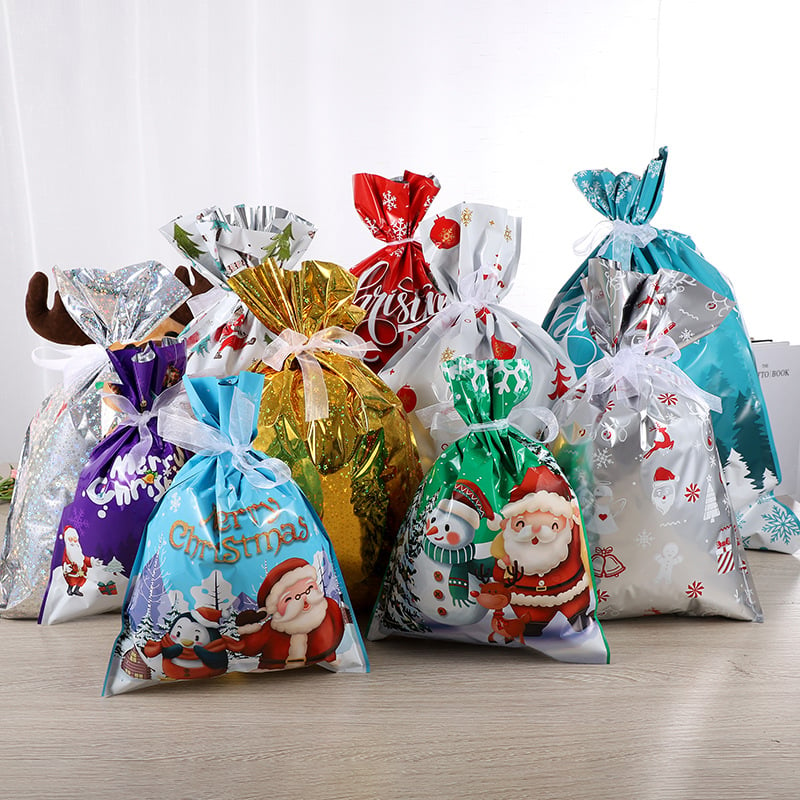 Owronline - Christmas Drawstrings Gift Bags