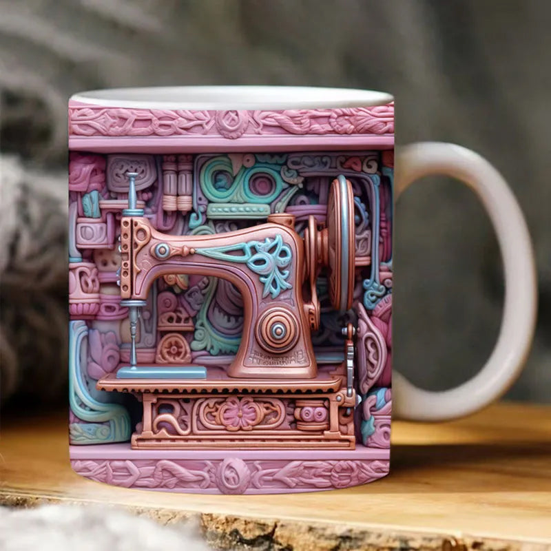 🤣Last day! 💥Special sale - 3D Sewing Mug - naotstore