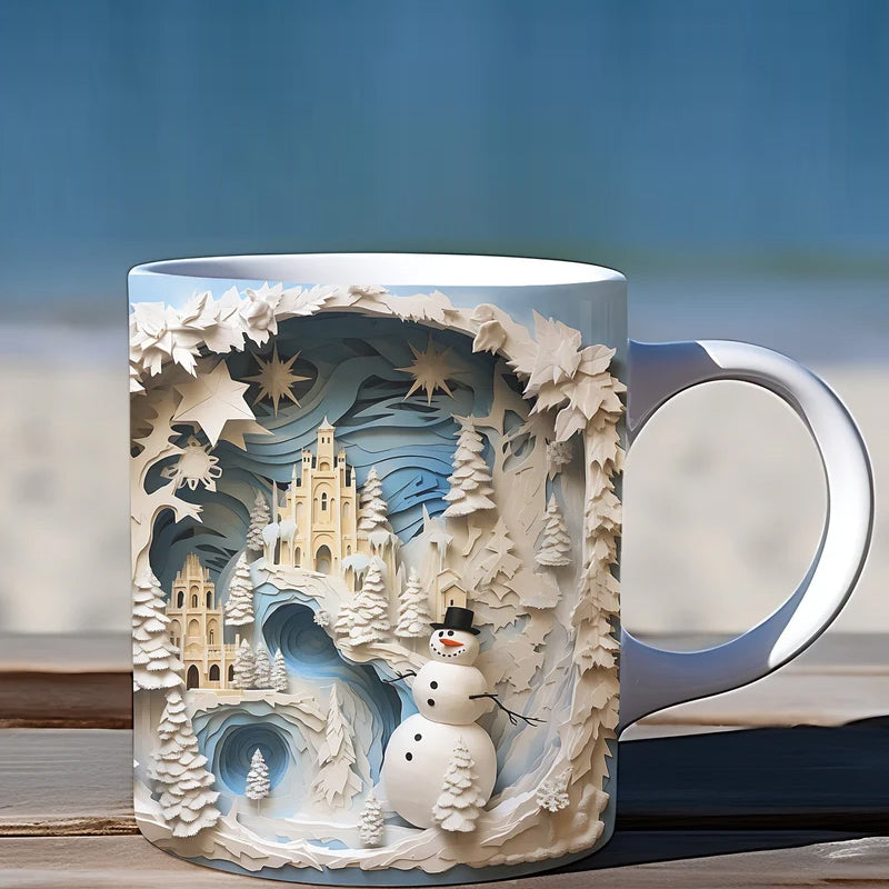 🤣Last day! 💥Special sale - 3D Christmas Mug - naotstore