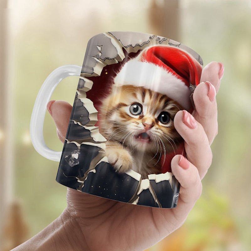 🤣Last day! 💥Special sale - 3D Christmas Mug - naotstore