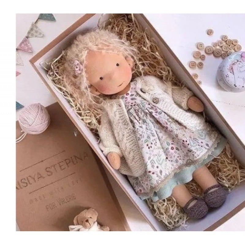 🔥Last day! 💥Special sale - The Best Gift for Kids-Handmade Waldorf Doll