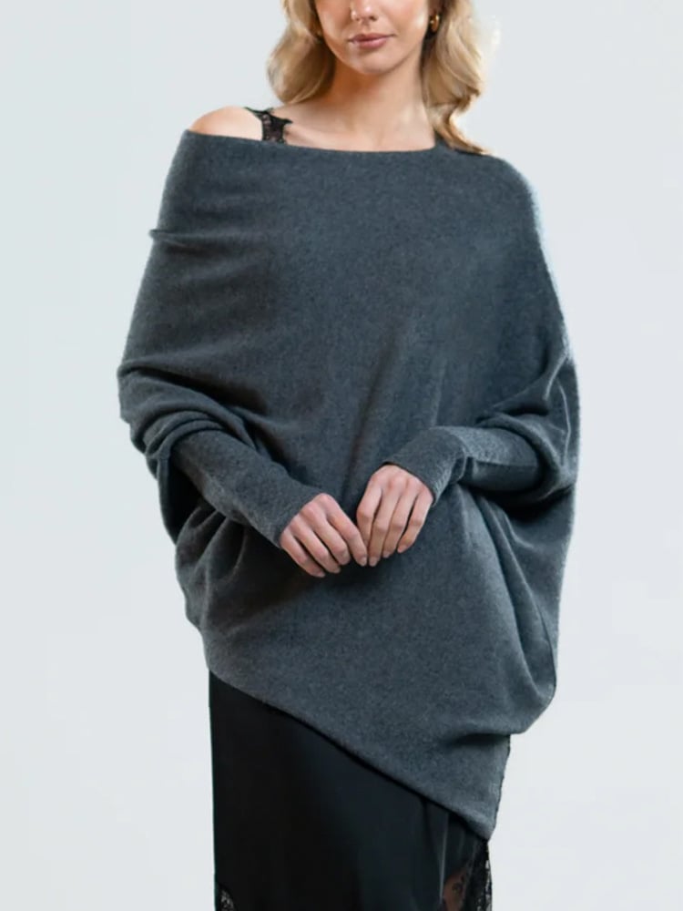 Owronline - Asymmetric Draped Jumper