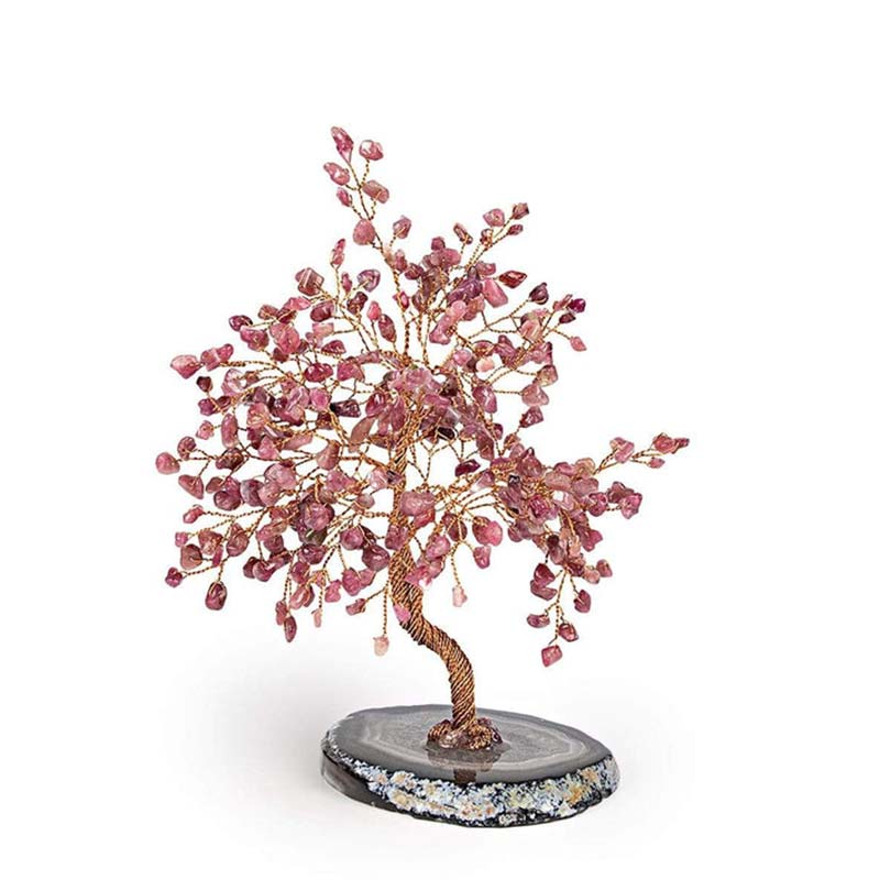 OWRONLINE - Red Tourmaline Crystal Tree