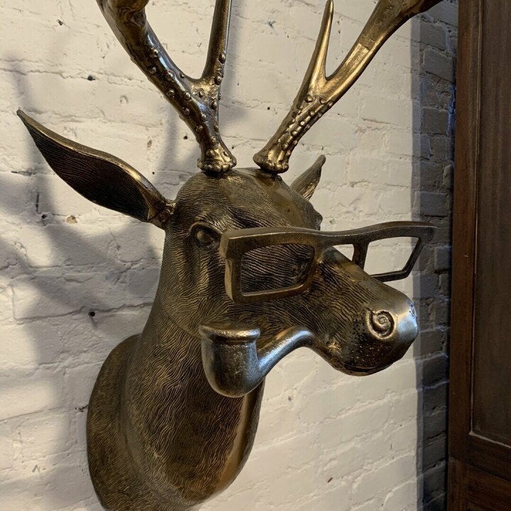 💥This month's hottest items - Frankie the Stag Wall Mount - naotstore