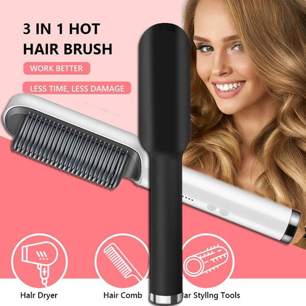 Owronline - Negative Ion Hair Straightener Styling Comb