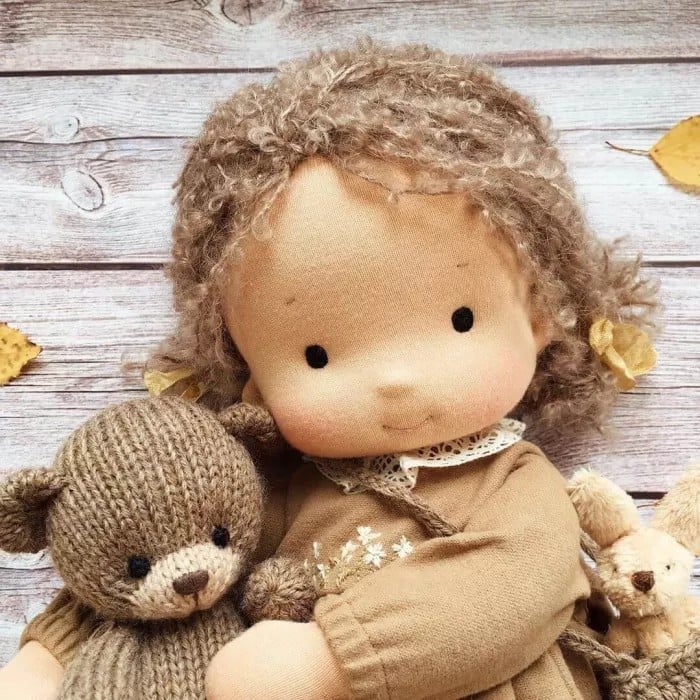 🔥Last day! 💥Special sale - The Best Gift for Kids-Handmade Waldorf Doll