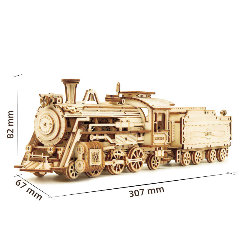 OWRONLINE - Super Wooden Mechanical Model Puzzle Set