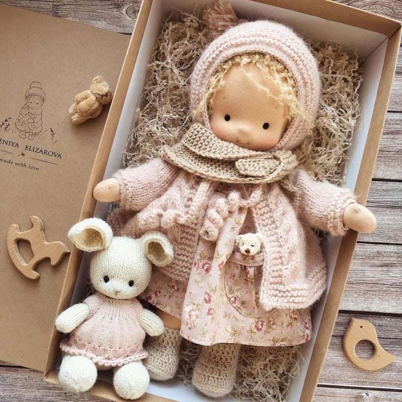 🔥Last day! 💥Special sale - The Best Gift for Kids-Handmade Waldorf Doll