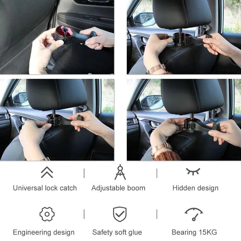 Owronline - Car seat hidden hook