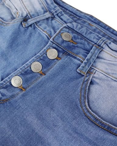 Owronline - 90s Vintage Button Fly High Waist Flare Leg Jeans