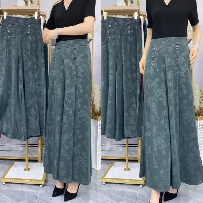 Owronline - NEW DESIGNABLE SILK PALAZZO PANTS COOL