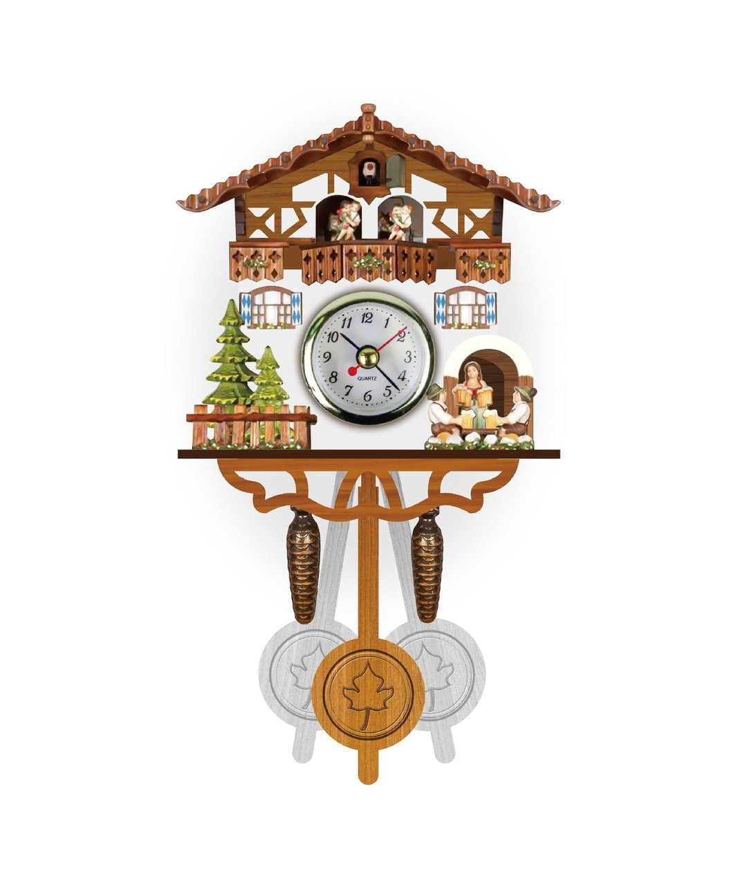 Owronline - German Cuckoo Clock-German Black Forest Cuckoo Clock