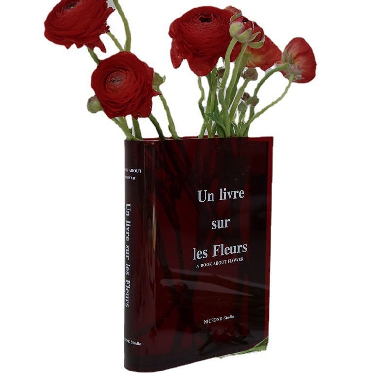 💕This month's hottest items - Books About Flowers - Book Vase - naotstore