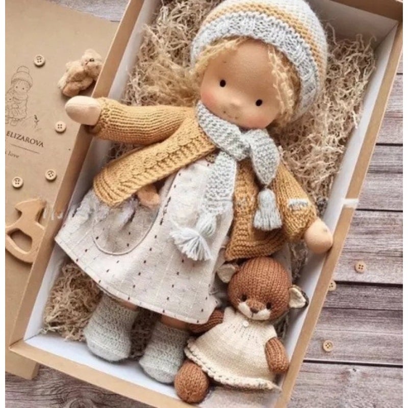 🔥Last day! 💥Special sale - The Best Gift for Kids-Handmade Waldorf Doll