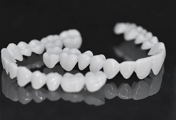 Owronline - Adjustable Whitening Fake Invisible Holeless Braces