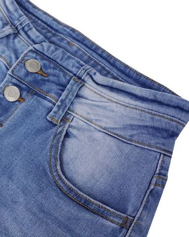 Owronline - 90s Vintage Button Fly High Waist Flare Leg Jeans