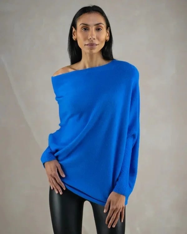 Owronline - Asymmetric Draped Jumper