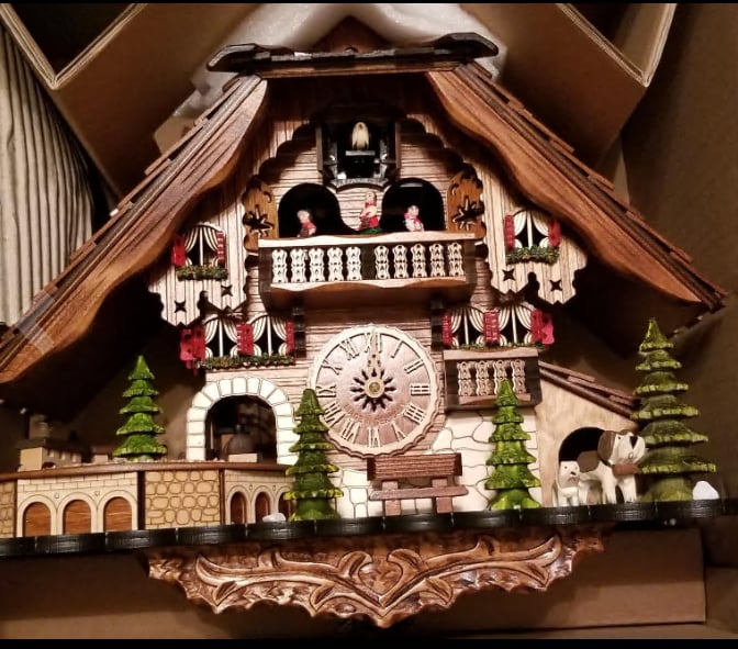 Owronline - German Cuckoo Clock-German Black Forest Cuckoo Clock