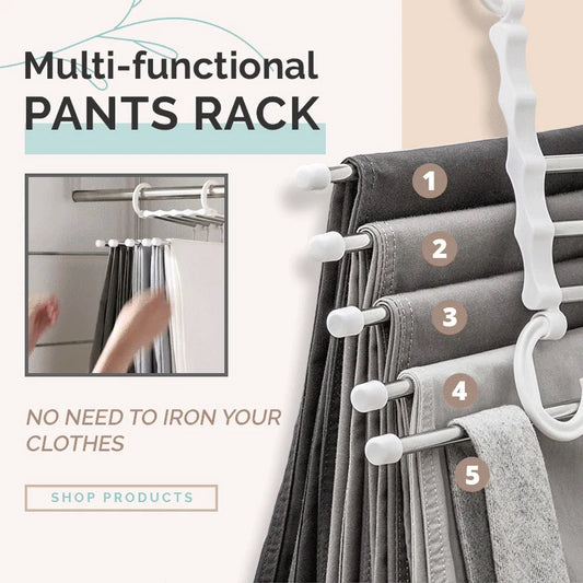 🔥Last day! 💥Special sale - Multi-functional Pants Rack