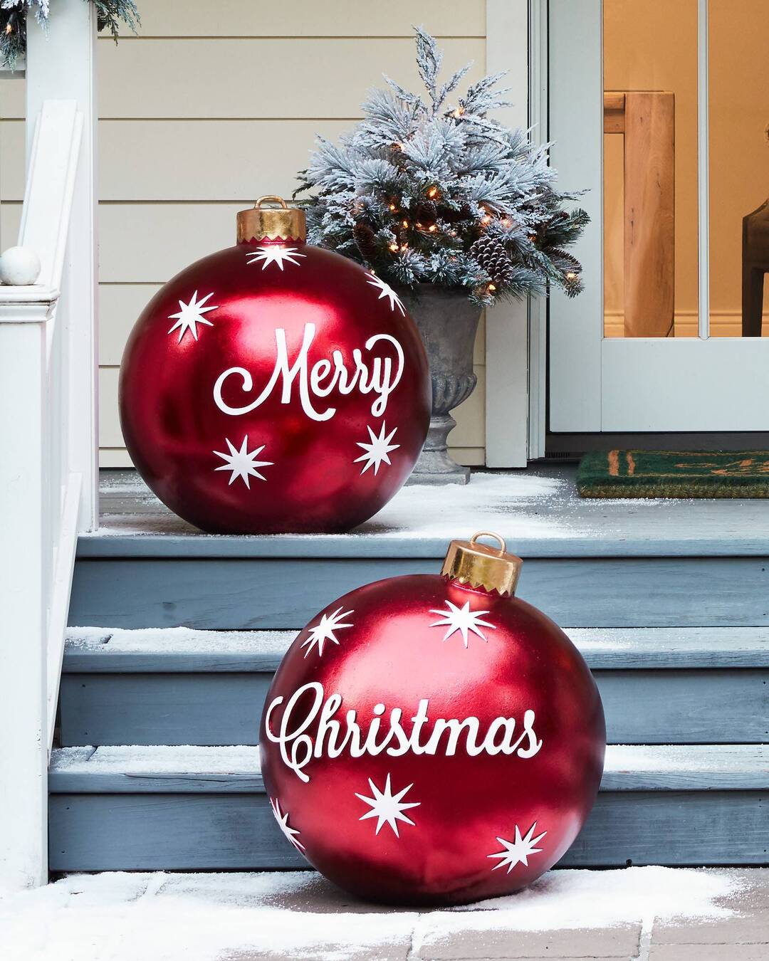 Owronline - Outdoor Christmas PVC inflatable Decorated Ball