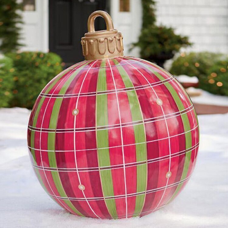 Owronline - Outdoor Christmas PVC inflatable Decorated Ball