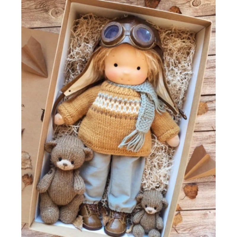 🔥Last day! 💥Special sale - The Best Gift for Kids-Handmade Waldorf Doll