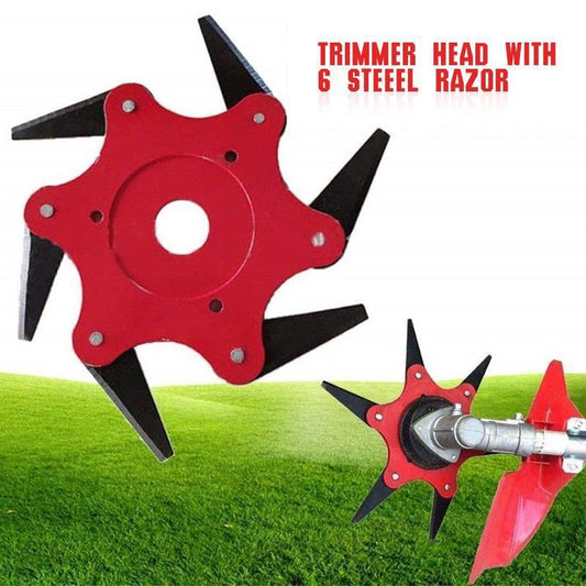 🌟This month's hottest items - Universal 6-blade steel garden pruning head - naotstore