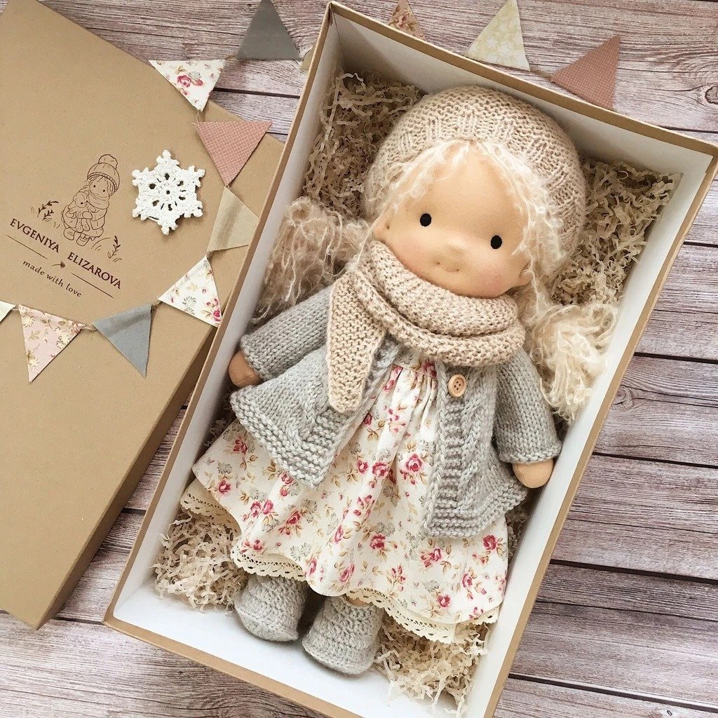 🔥Last day! 💥Special sale - The Best Gift for Kids-Handmade Waldorf Doll