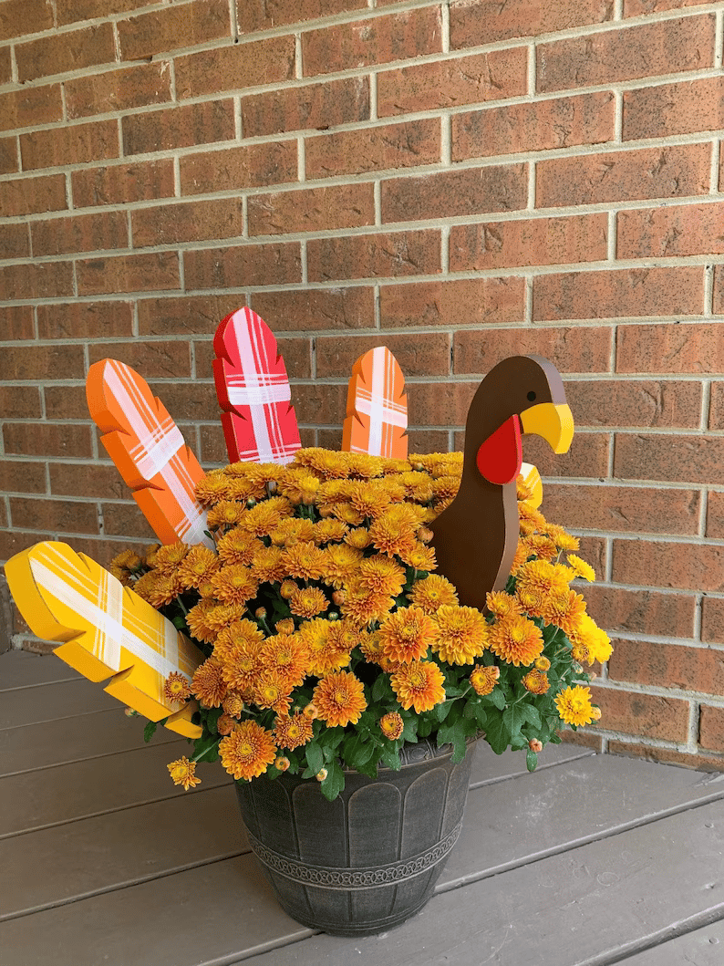 Owronline - Fall Decor Thanksgiving Turkey